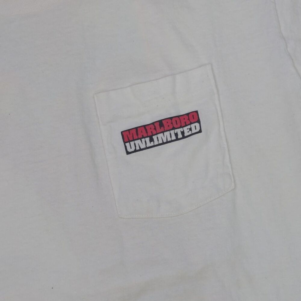 Vintage 90s Fruit of the Loom Men's XL Marlboro Unlimited Pipestone Pass T-Shirt - Picture 2 of 9